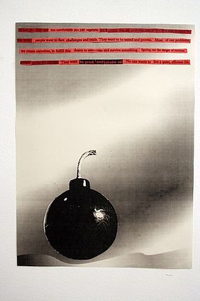 Muntean/Rosenblum: Untitled (When you become...), 2006; Collage auf Papier, 40 x 30 cm. Courtesy Galerie Elisabeth & Klaus Thoman.