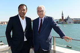 Biennale Arte - Okwui Enwezor, Paolo Baratta