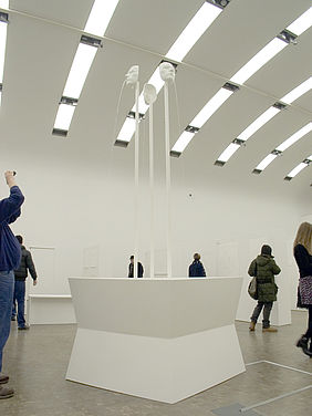 Jos de Gruyter & Harald Thys: Das Wunder des Lebens: De Drie Wijsneuzen, 2013, SKulptur als Brunnen. Foto: Autor