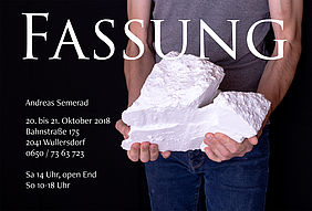 Ankündigungsflyer FASSUNG