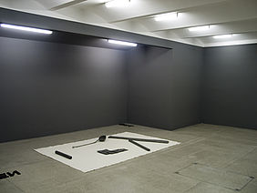 Guillaume Leblon, Les objets meurent aussi, 2008. Courtesy: ProjecteSD, Barcelona.  Foto: Andreas Semerad.