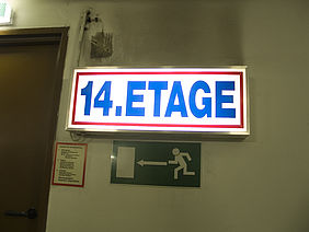 Reiseziel: 14. Etage