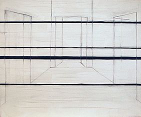 VICKEN PARSONS: Ohne Titel, 2013; Öl auf Holz, 24 x 29 cm. Courtesy Christine König Galerie.